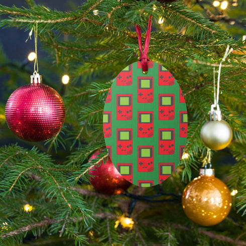 80s-90s Gaming Handheld Christmas Ornament (Magnetic)